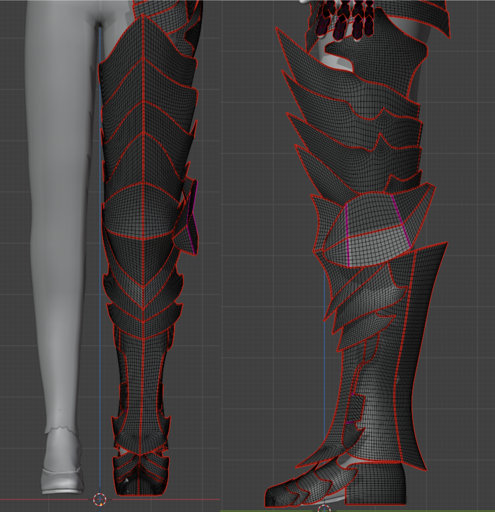 Barnabas Armor Prop Pattern β Template EVA Foam untuk Cosplay (Final Fantasy XVI) - Gambar 3