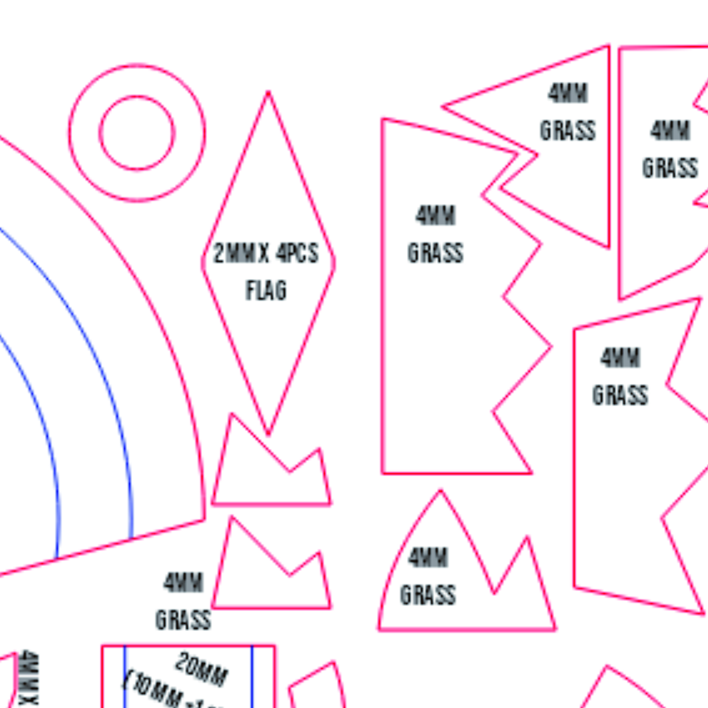 Diggie Staff β Fairytaler Skin Prop Pattern β Template EVA Foam untuk Cosplay (Mobile Legends) - Gambar 3
