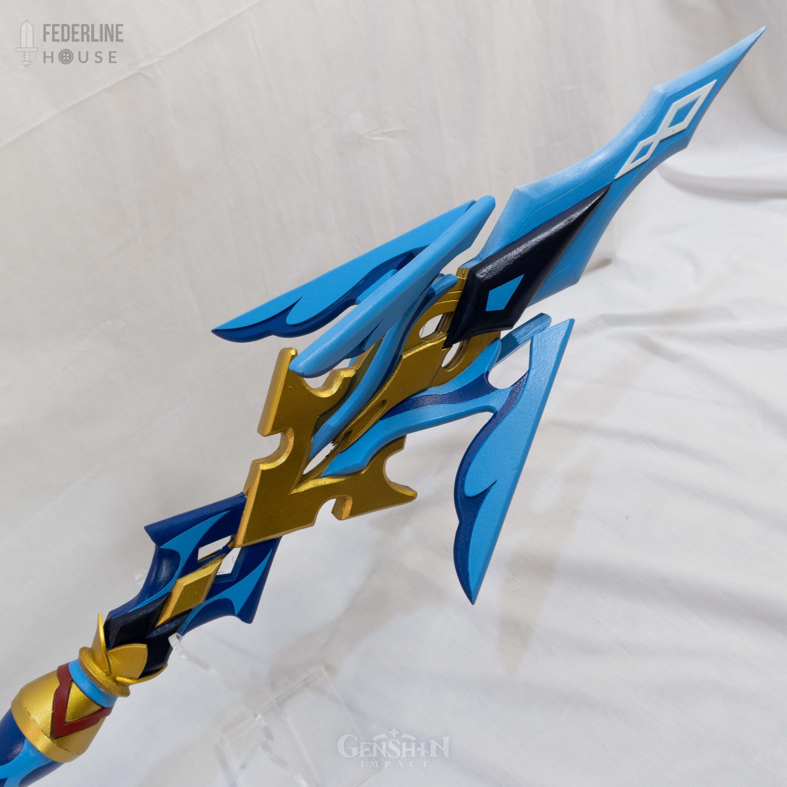Calamity Queller Prop Pattern – Template EVA Foam untuk Cosplay (Genshin Impact) - Gambar 6