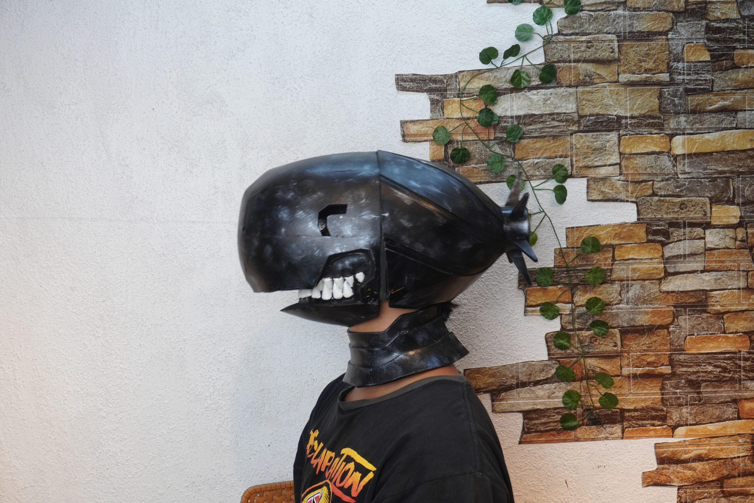 Bomb Devil Helmet Prop Pattern β Template EVA Foam untuk Cosplay Helmet (Chainsaw Man) - Gambar 4