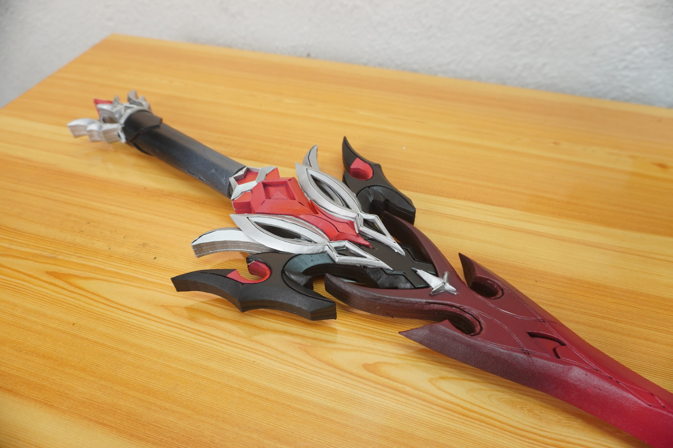 Durin Sword Prop Pattern β Template EVA Foam untuk Cosplay (Genshin Impact) - Gambar 5