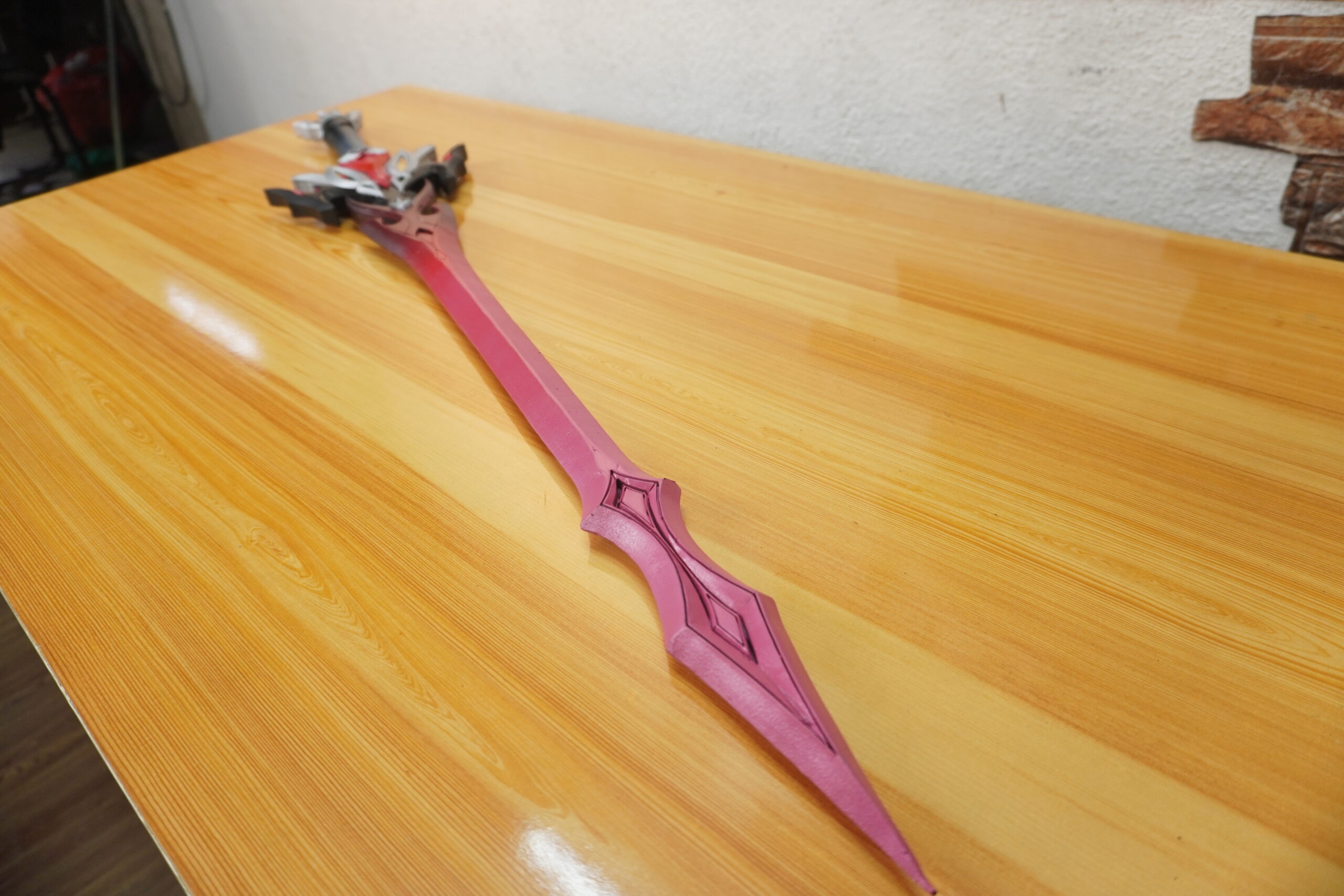 Durin Sword Prop Pattern β Template EVA Foam untuk Cosplay (Genshin Impact) - Gambar 6
