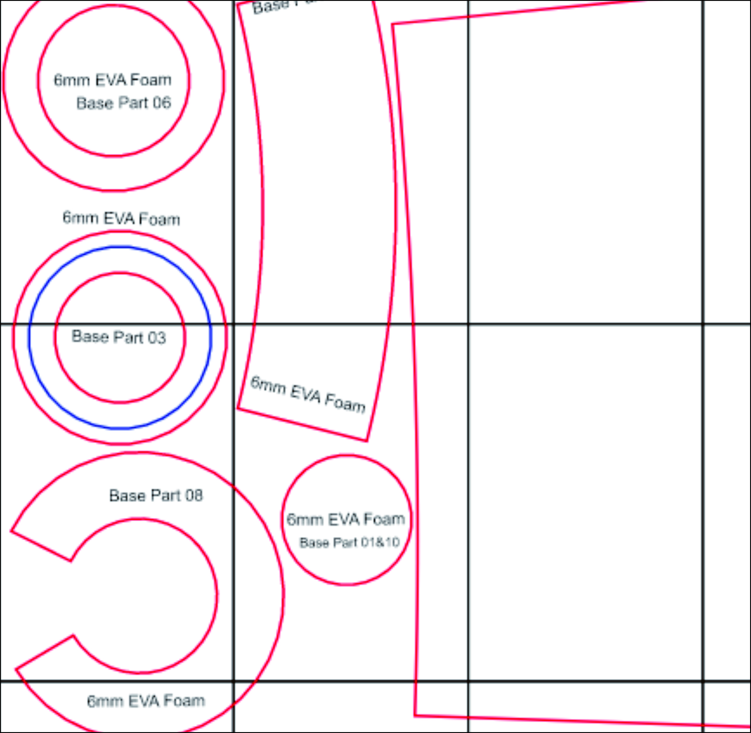 Fishbones Rocket Launcher Prop Pattern โ Template EVA Foam untuk Cosplay Weapon (Arcane / LoL) - Gambar 3