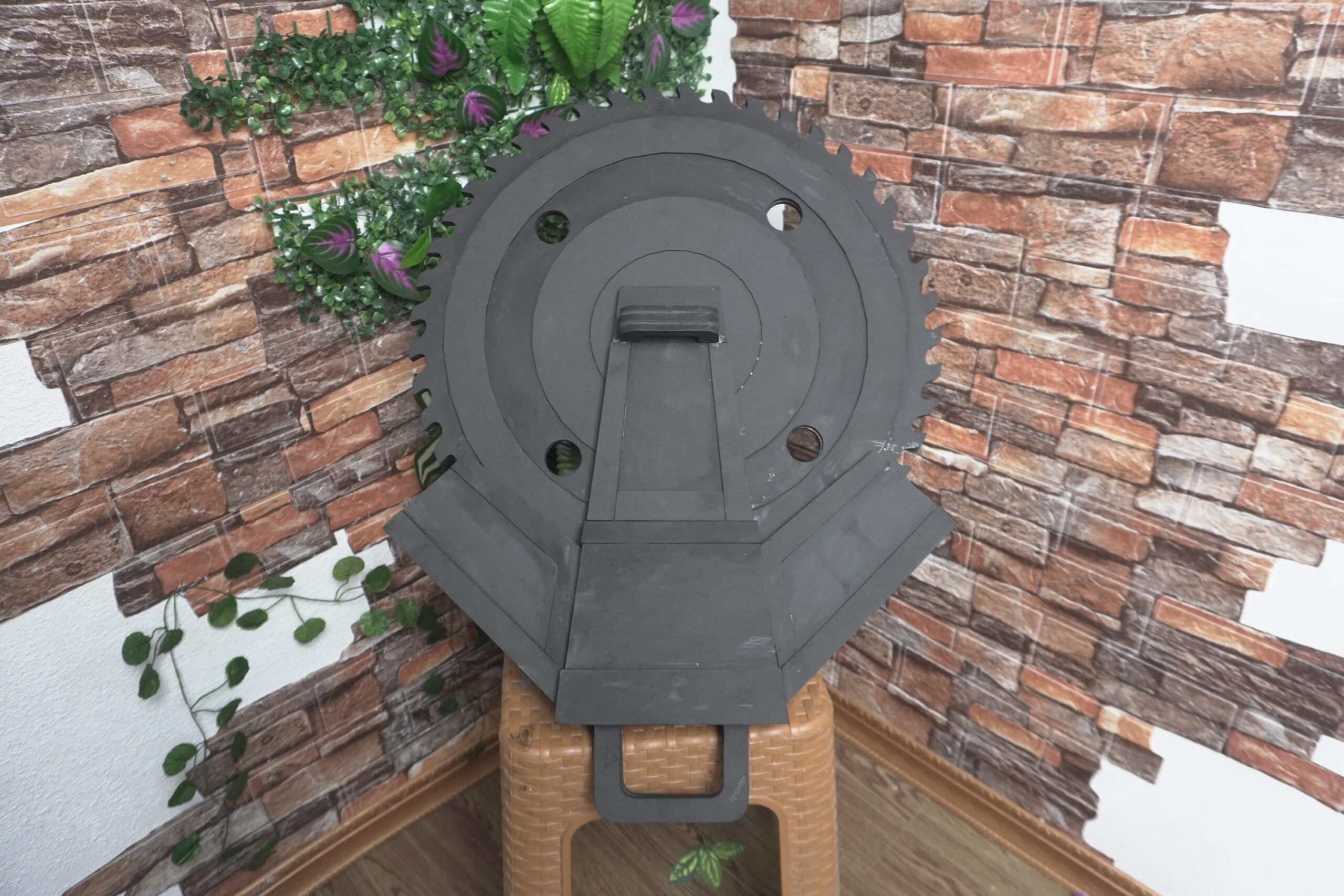 Collapsible Buzzsaw β Osaragi Prop Pattern β Template EVA Foam untuk Cosplay (Sakamoto Days) - Gambar 6
