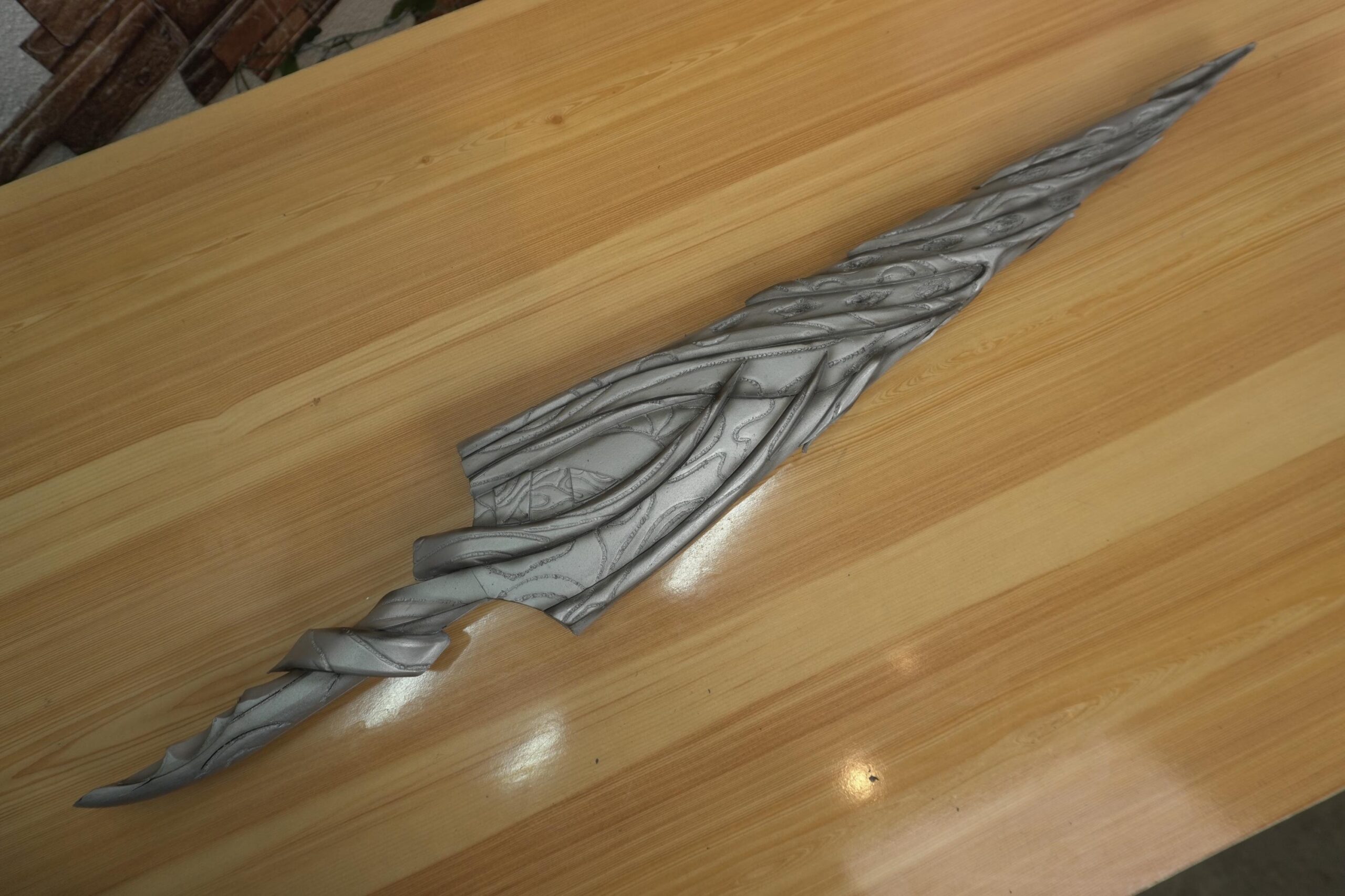 Nail Sword Prop Pattern โ Template EVA Foam untuk Cosplay (Hollow Knight) - Gambar 5