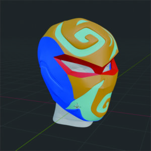Veto Helmet Prop Pattern 3D Print File – Template untuk Cosplay (Valorant)