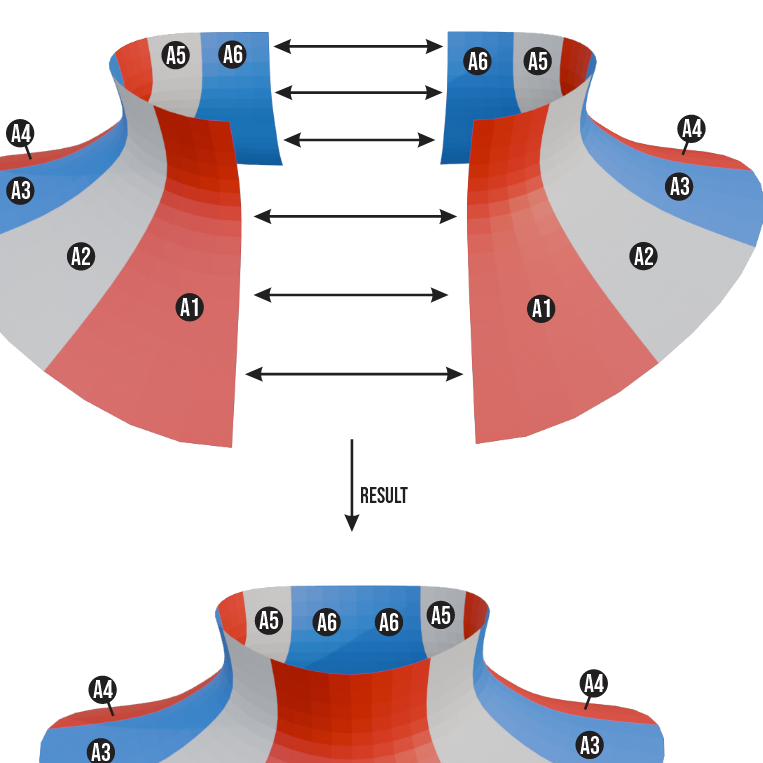 Collection Neck Collar No. 1 Prop Pattern – Template EVA Foam Basic Pattern untuk Cosplay - Gambar 2